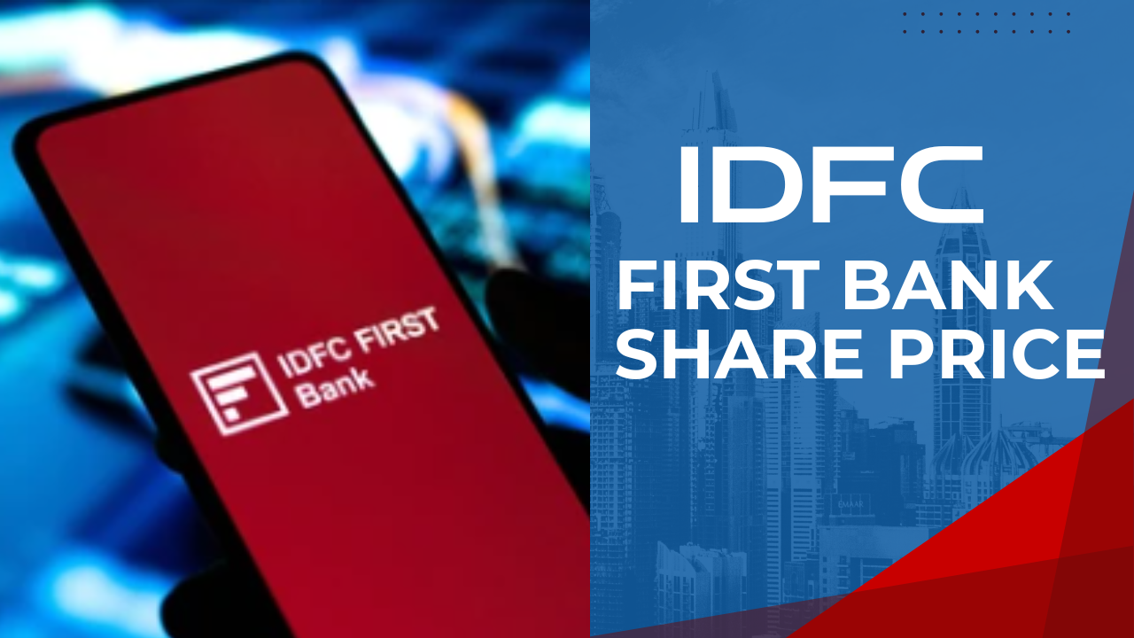 idfc first bank share price